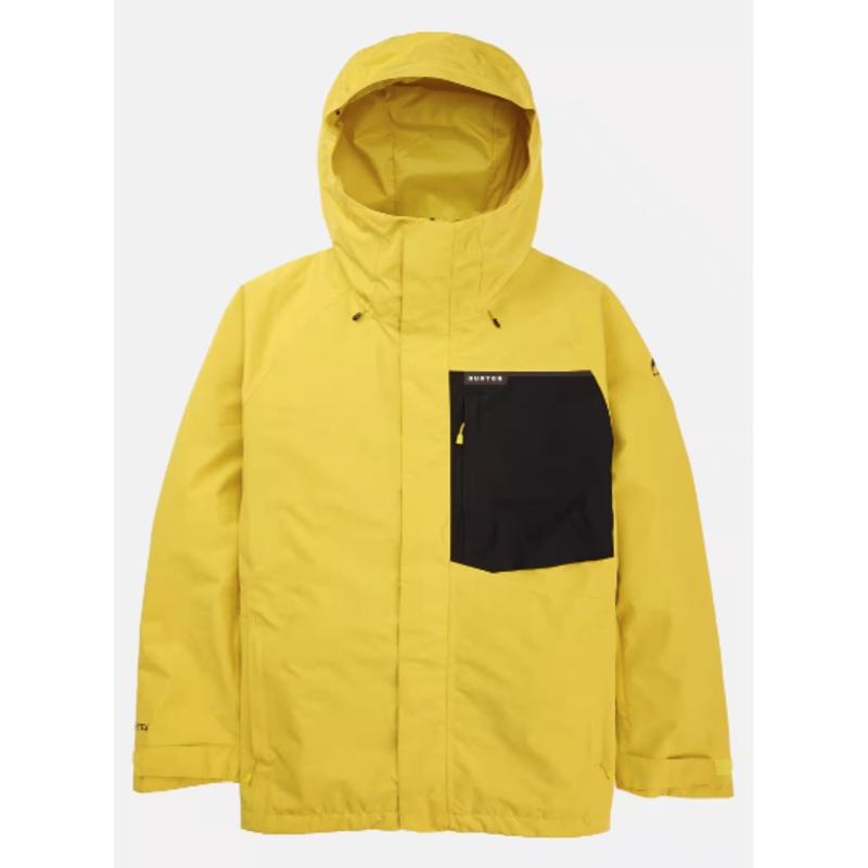 Burton Gore-tex Powline Jacket – Sulfur/True Black Small
