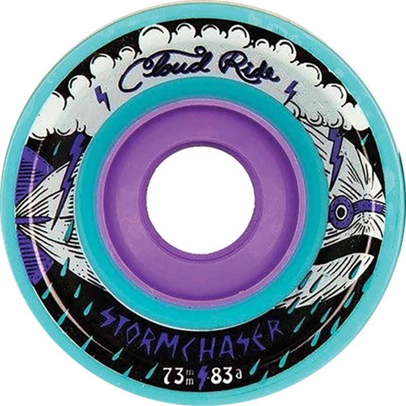 CLOUD RIDE! STORM CHASER TURQUOISE 73mm 83A