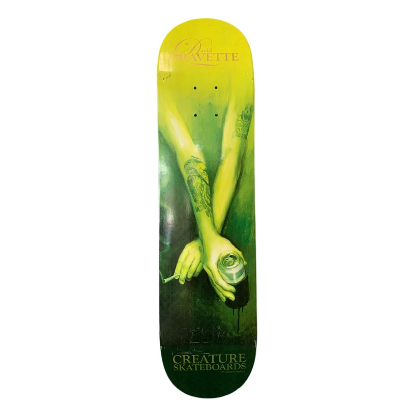 Creature David Gravette by Shawn Barber 7.8″ Classic Skateboard Deck