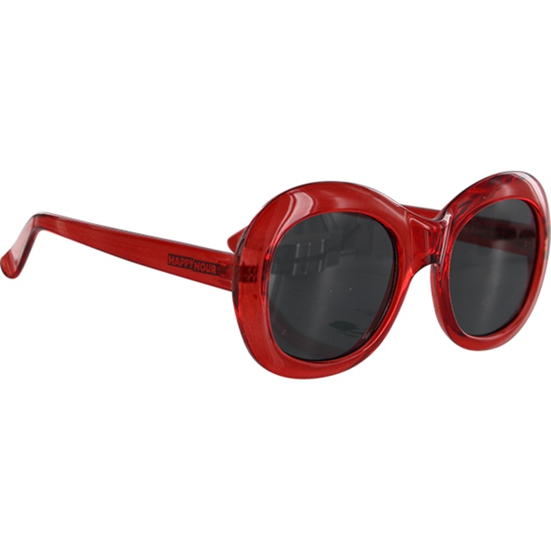 HAPPY HR BIKINI BEACH SUNGLASSES CLR. RED/BLK