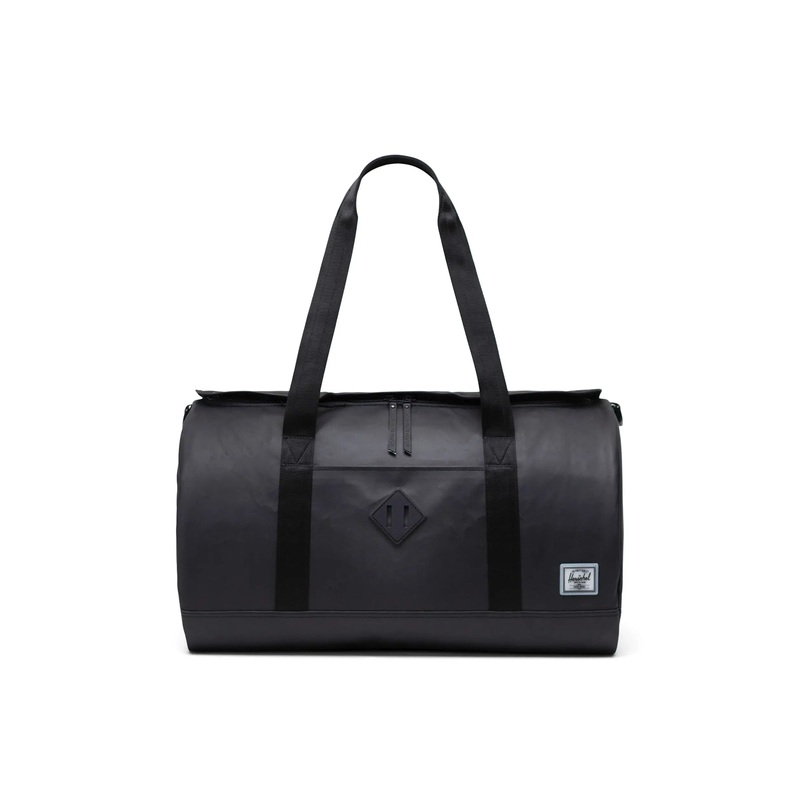 HERSCHEL HERITAGE DUFFLE BLACK WEATHER RESISTANT