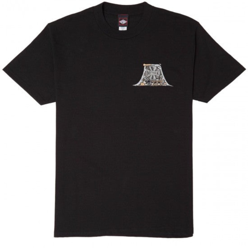 INDEPENDENT T-SHIRT CRUST BLACK MED
