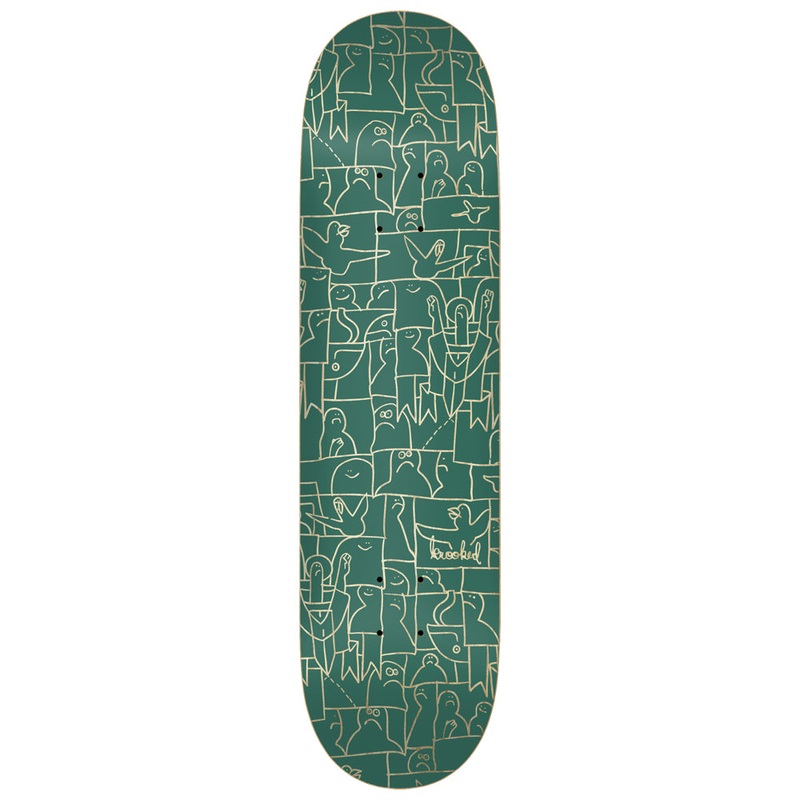 KROOKED DECK – FLOCKED PRICEPOINT (8.38″) 8.38″