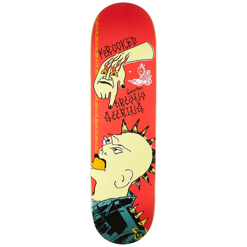 KROOKED DECK GEERING GUEST PRO PUNX (8.5″) 8.5″