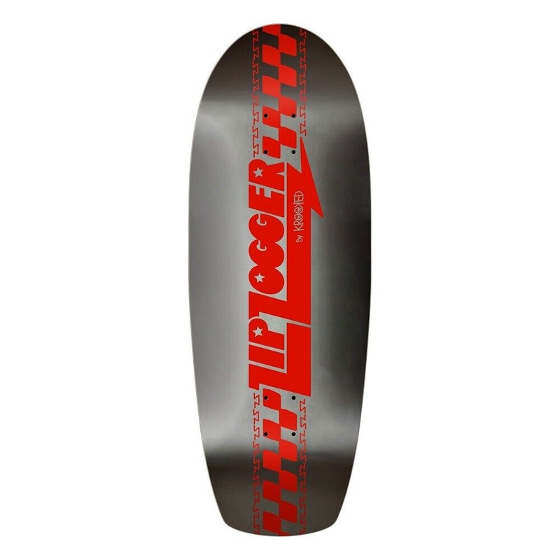 Krooked Zip Zogger Skateboard Deck – 10.75 Black Foil