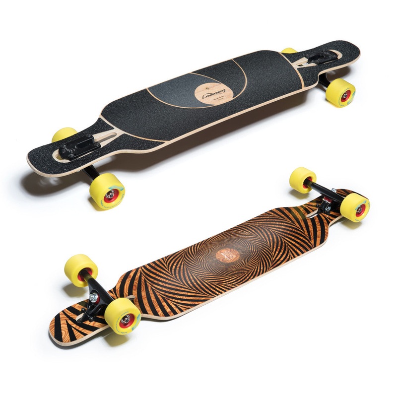 Loaded Complete Longboard Tan Tien – Abstract Flex 1 80a Orange