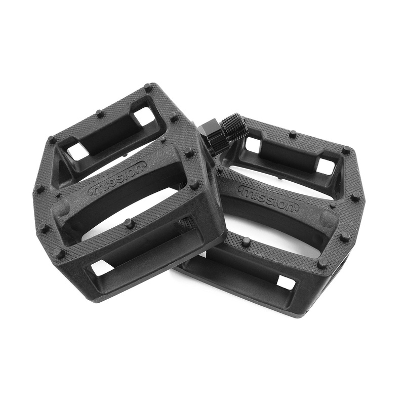 Mission BMX Impulse PC Pedals – Black