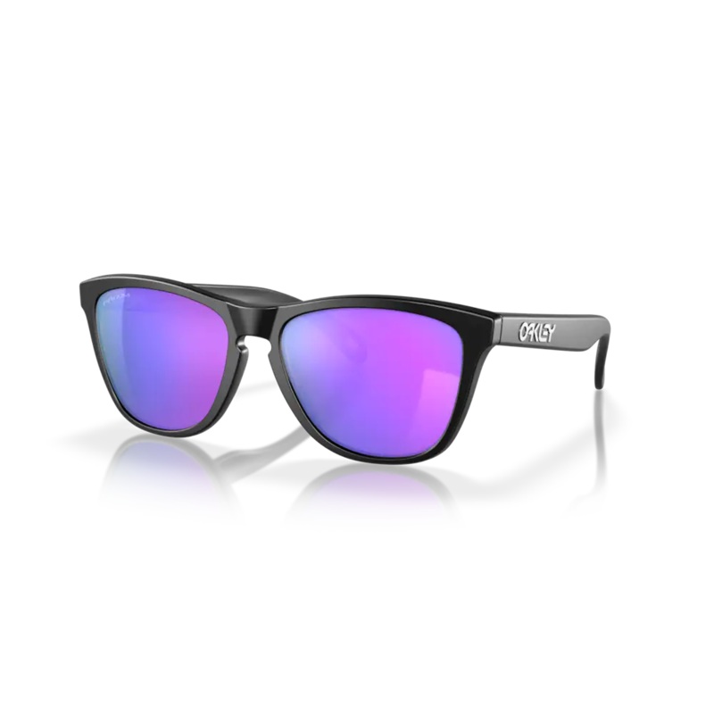 Oakley Frogskins Sunglasses – Matte Black/Violet