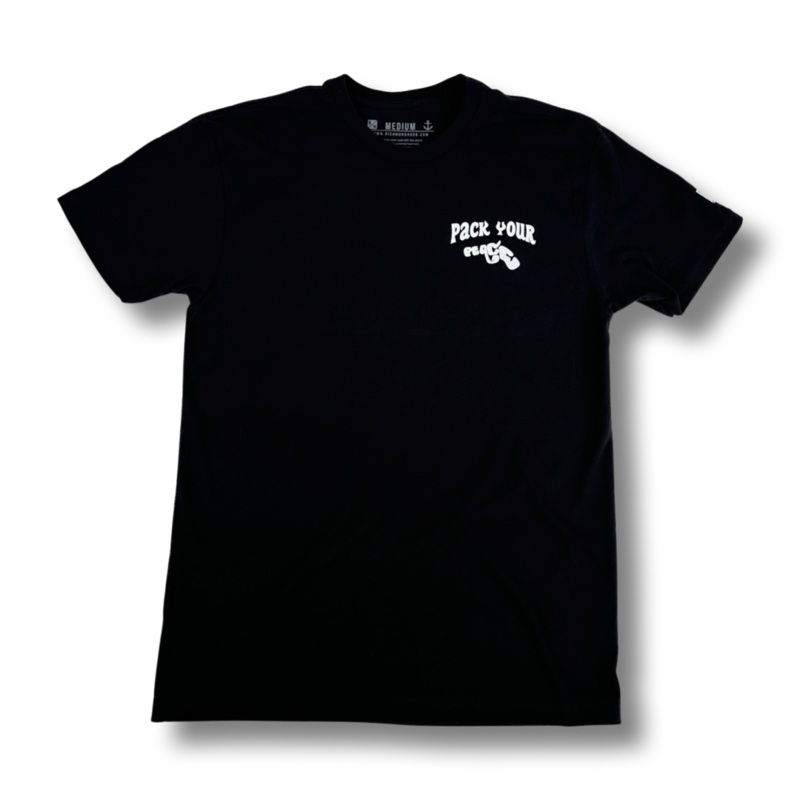 Pack Your Peace T – Black Small