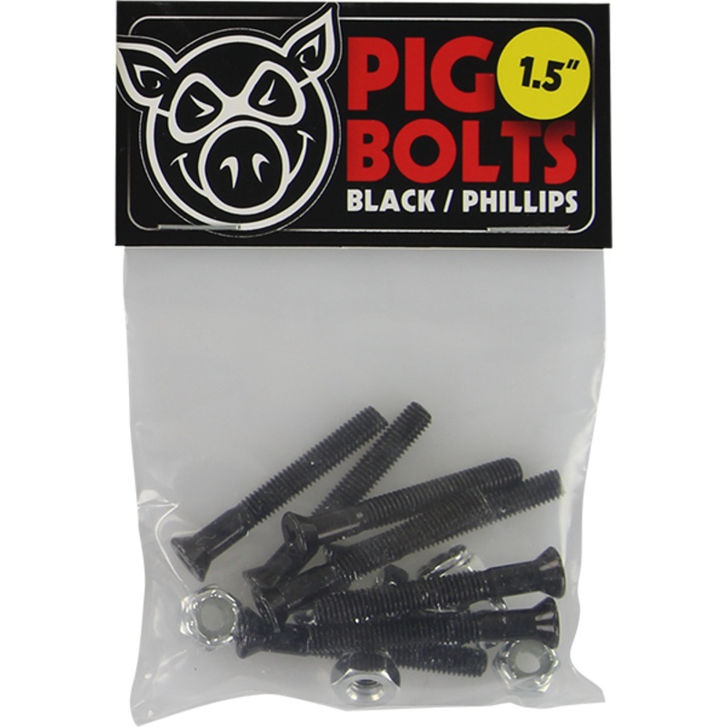 PIG PHILLPS HARDWARE SET 1.5 /SIL BLACK