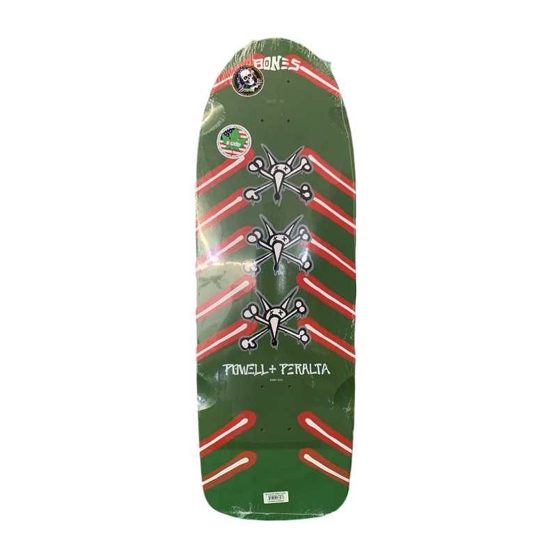 Powell Peralta Rat Bones OG 10″ Olive Green 2021 Classic Skateboard Deck