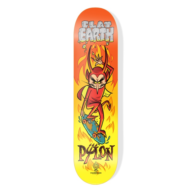 PYLON DECK DEVILDERIO FLAT EARTH CONCAVE (8.25″) 8.25″