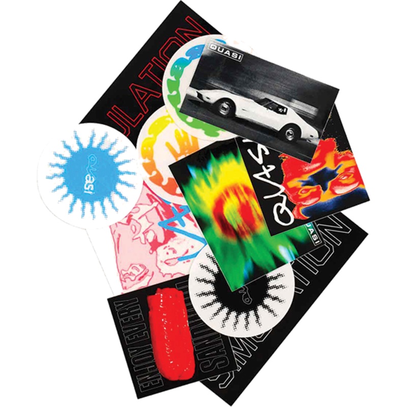 QUASI 2023 STICKERS ASSORTED 8/PK