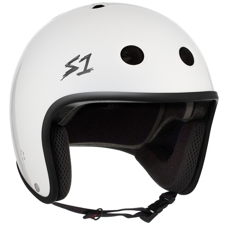 S1 Retro Lifer Helmet – White Gloss X-Small (20.5″) White