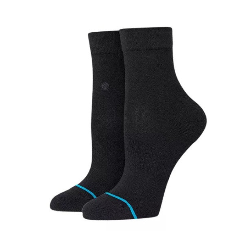 STANCE WOMENS SOCKS LOWRIDER BLACK SMALL