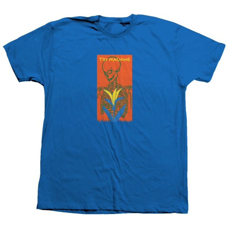 TOY MACHINE POT KILLS TEE ROYAL SMALL