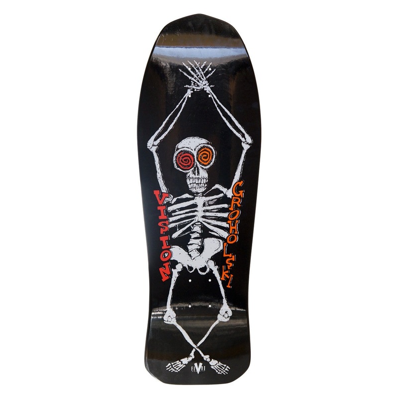VISION DECK – GROHOLSKI SKELETON BLACK (10.25″) 10.25″