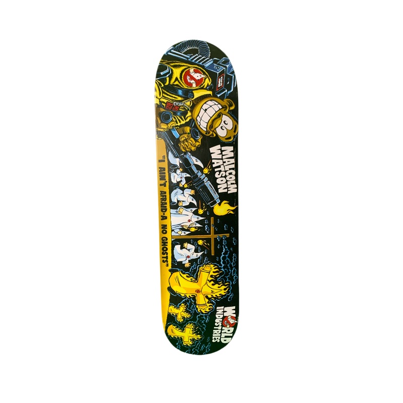 World Industries Malcom Watson I Ain’t Afraid-A No Ghosts 7.9″ Classic Skateboard Deck