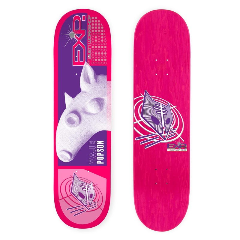 ALIEN WORKSHOP DECK EXP SERIES YAJE POPSON (8.5″) 8.5″