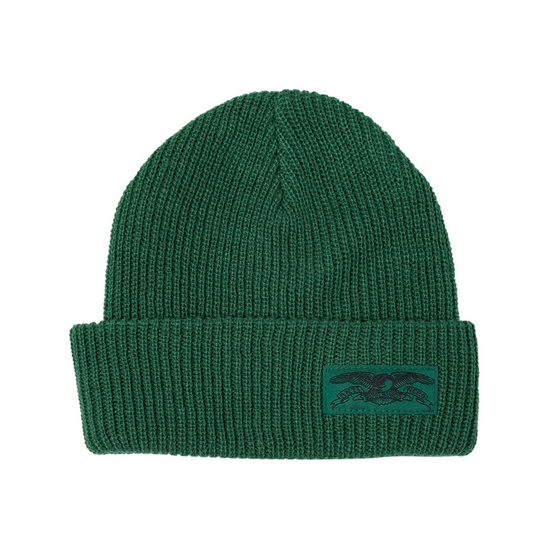 Antihero Stock Eagle Label Beanie O/S Green