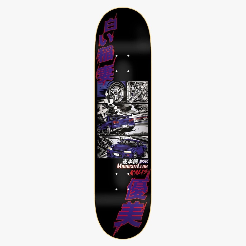 DGK DECK MIDNIGHT CLUB KALIS (8.06″) 8.06″