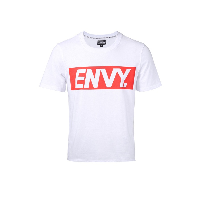 Envy T-Shirt Red – White X-Small White