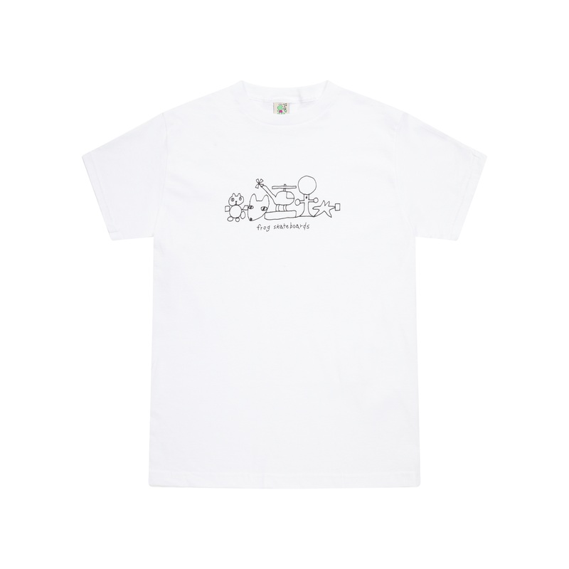 FROG CHOPPER TEE WHITE MEDIUM