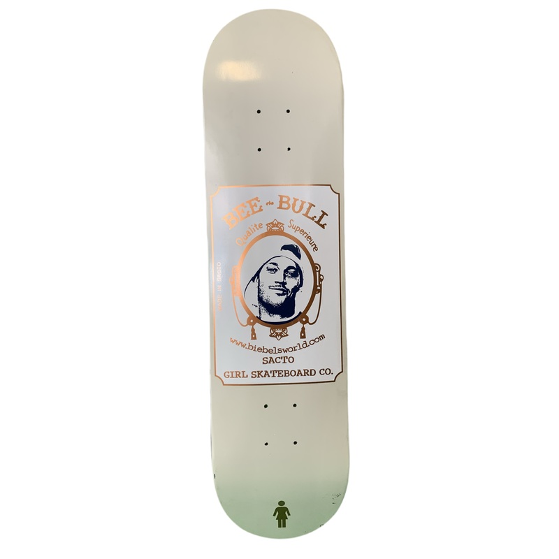 Girl Brandon Biebel Sacto 8″ Classic Skateboard Deck