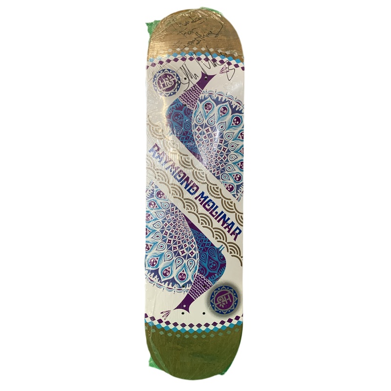 Habitat Raymond Molinar Signed Steven Harrington Art 8.25″ Classic Skateboard Deck