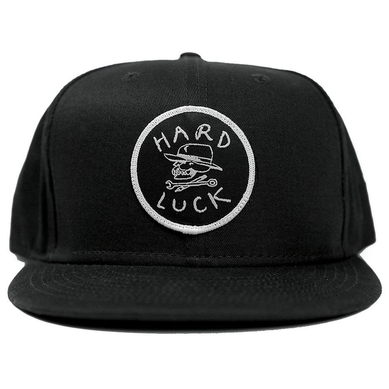 HARD LUCK HAT – OG LOGO SNAPBACK BLACK