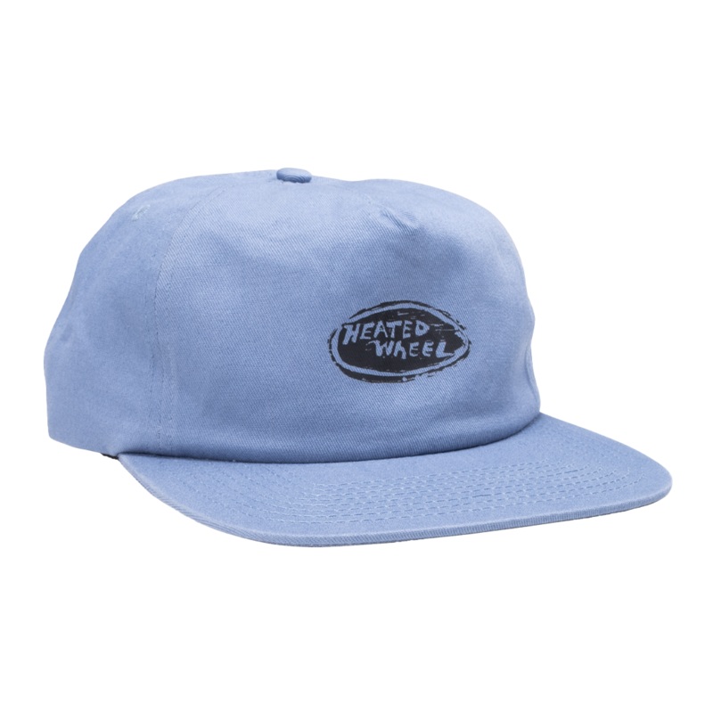 Heated Wheel – Oval – Azure – Unstructured Hat Azure