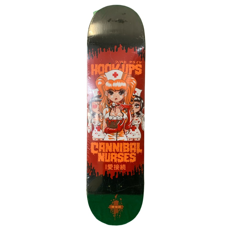 Hookups Cannibal Nurses 8″ Classic Skateboard Deck