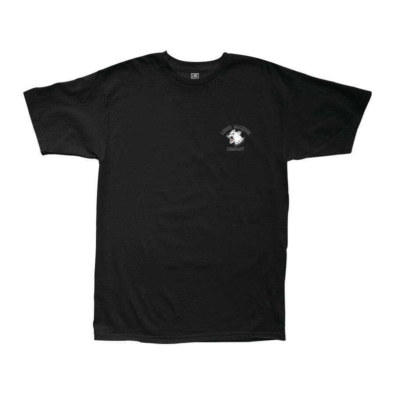 LOSER MACHINE T-SHIRT – BACK OFF – BLACK MEDIUM