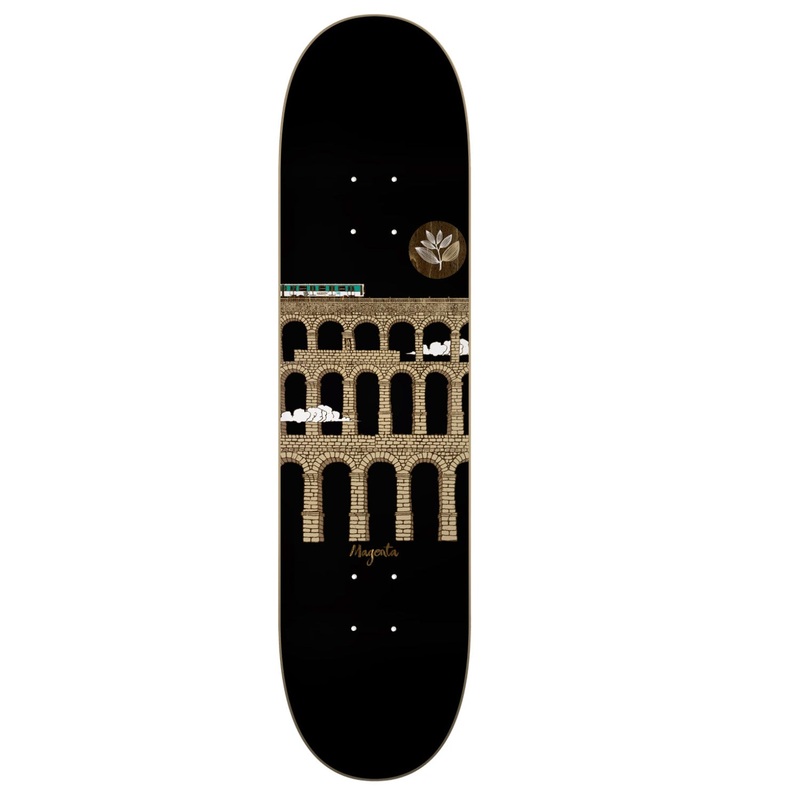 Magenta Skateboards Vivien Feil and Soy Panday Metro Series Skateboard Deck 8.125″