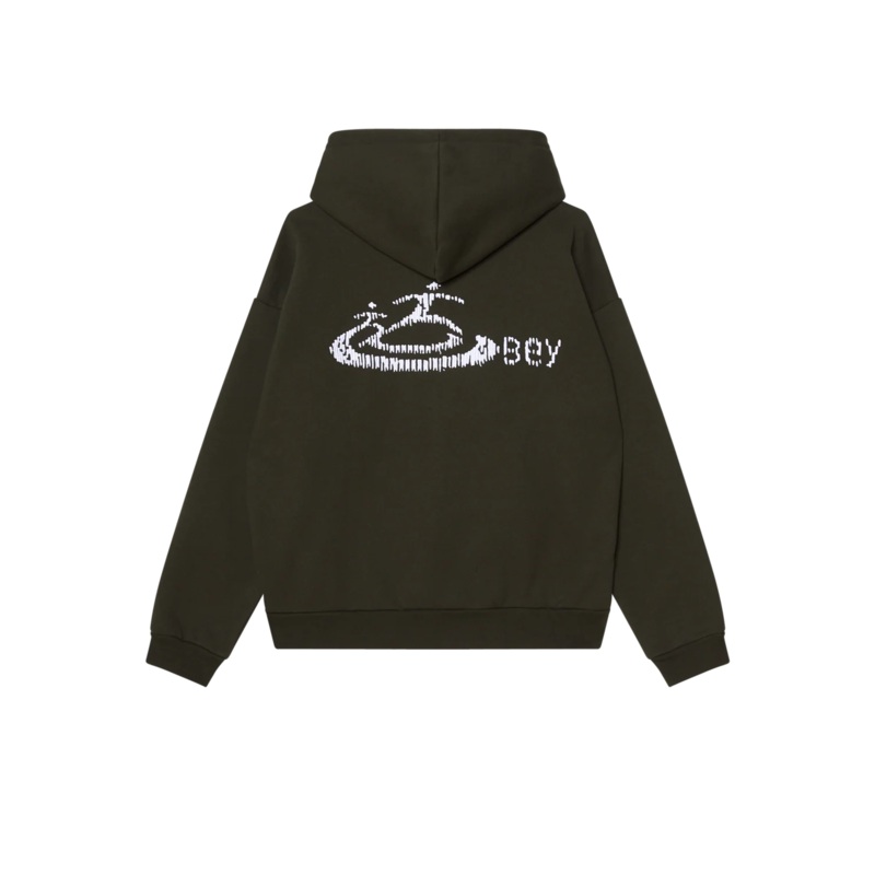 Obey Corp Pullover (Rosin) M