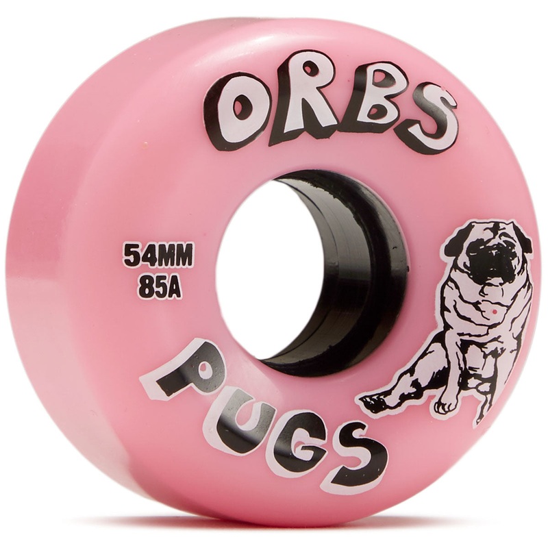 ORBS WHEELS – PUGS 85A PINK (54MM) 54MM