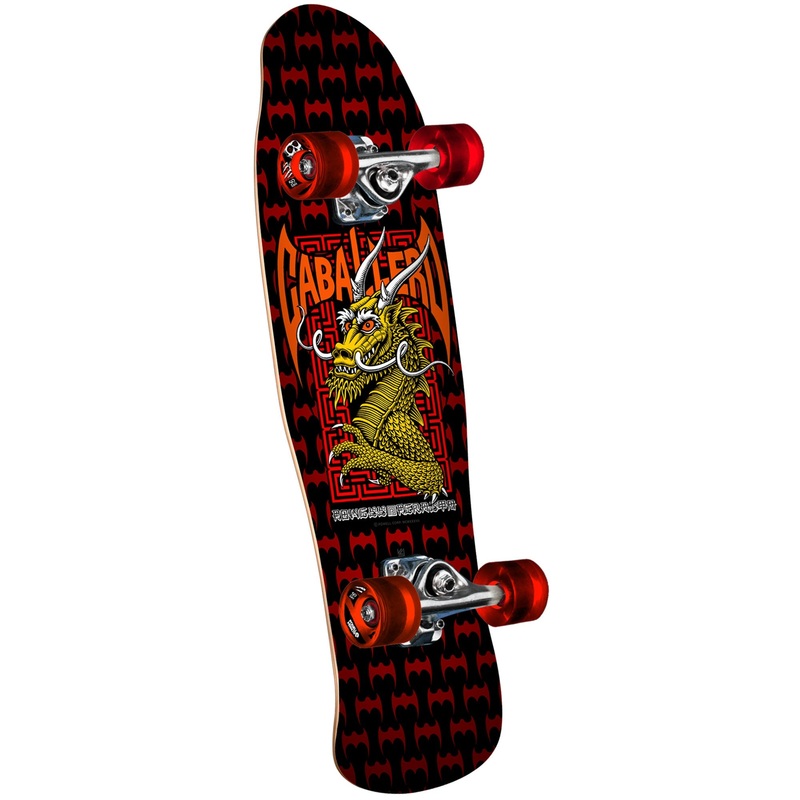 Powell Peralta Cab Street Dragon Birch Cruiser Complete – 8 Black/Red