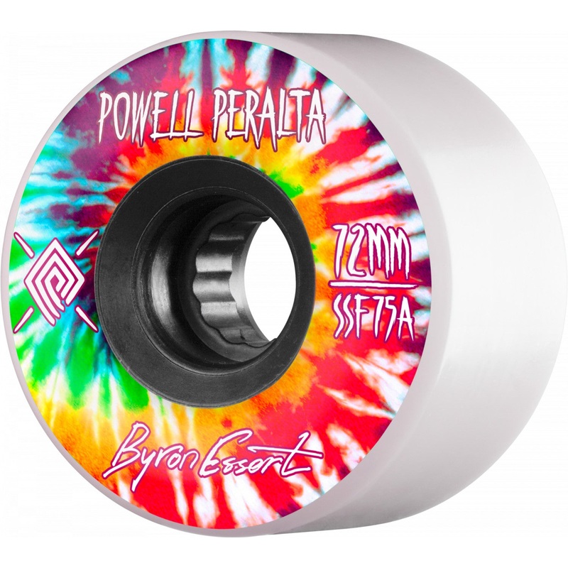 Powell Peralta Wheels SSF Byron Essert 72mm 75a – White (Set of 4)