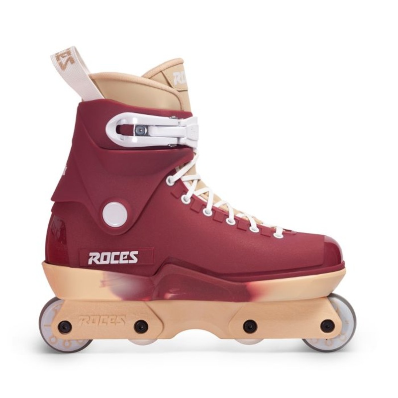 Roces M12 Lo Team Aggressive Inline Complete Skates – Pomegranate 4/5