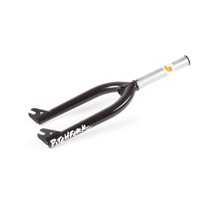 S&M Bikes BMX Tapered Pitchfork XLT 18 – Black