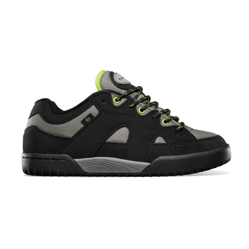 S Shoes One Nine 7 – Black/Lime 7 Black