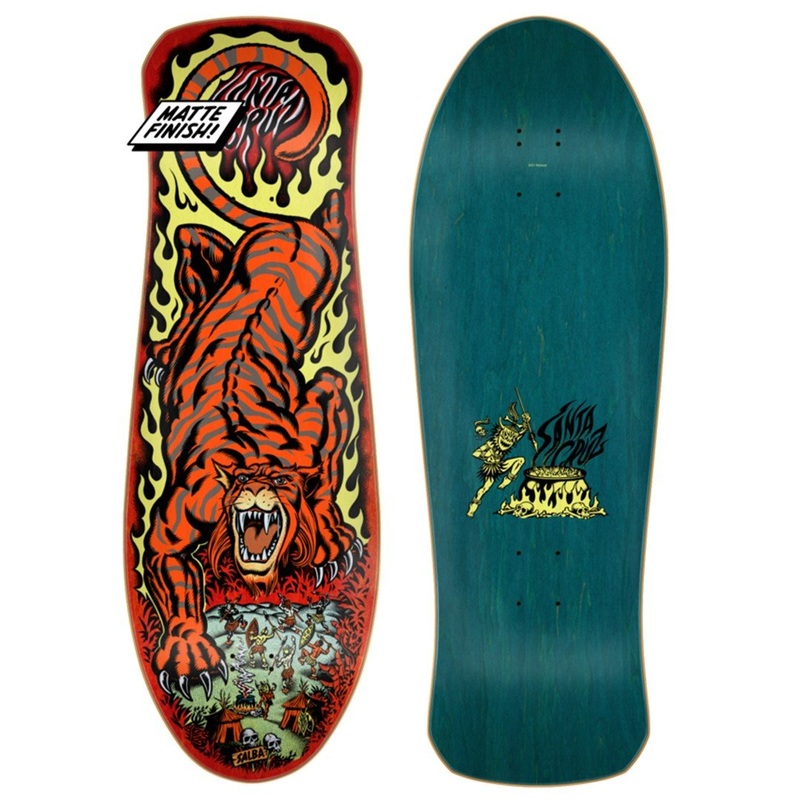SANTA CRUZ DECK – SALBA TIGER (10.3″ X 31.1″) 10.3″