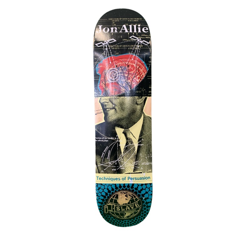 Slave Jon Allie Techniques of Persuasion 8″ Classic Skateboard Deck
