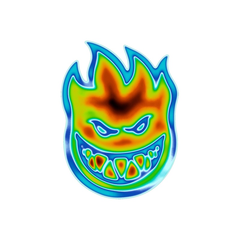 Spitfire Radioactive Bighead Sticker 3.25″