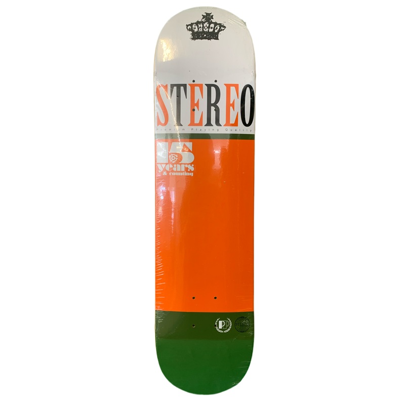 Stereo 15 Years & Counting Multi 7.75″ Classic Skateboard Deck