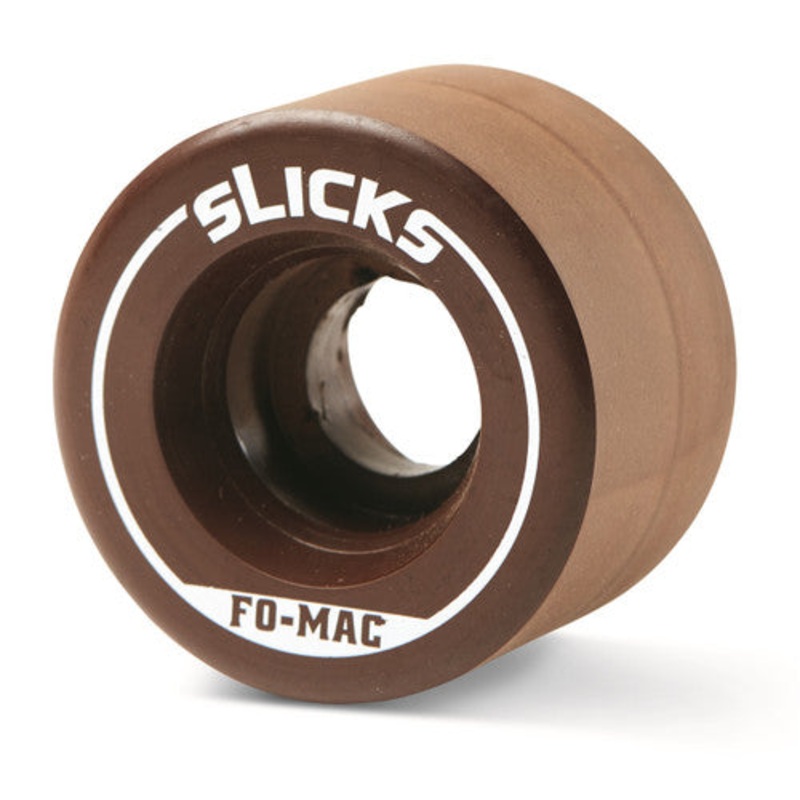 Sure-Grip Fo-Mac Slicks 47mm (Set of 8) Brown Roller Skate Wheels