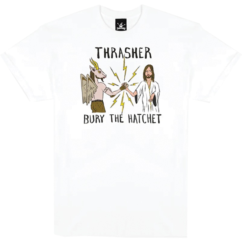 THRASHER TOY MACHINE BTH SS X WHITE XL