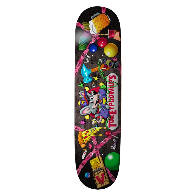 Torey Pudwill Entertainment Cheese Deck 7.5