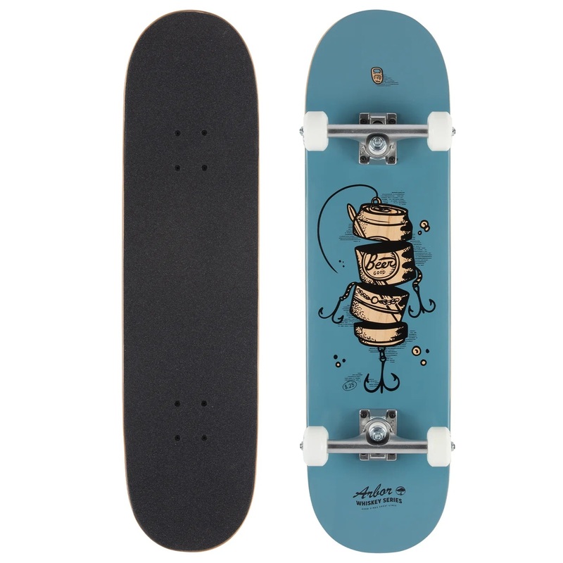 Arbor Whiskey Upcycle Skateboard Complete – 8.25