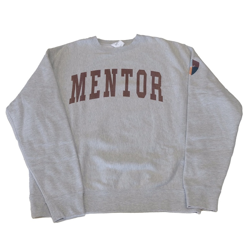 August Attire – Mentor Heather Gray – L – Crewneck Sweatshirt Large